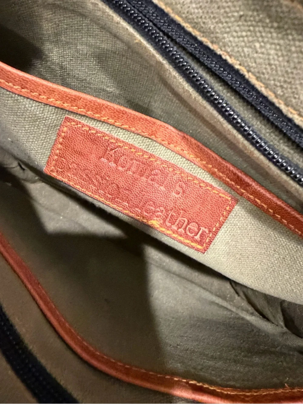 Brown Leather Messenger Bag - Classic Men's komal Crossbody